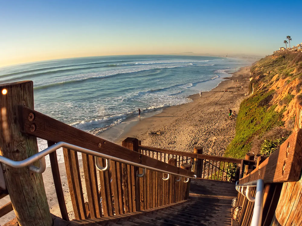 This image displays photo of the Seascape Sur Beach