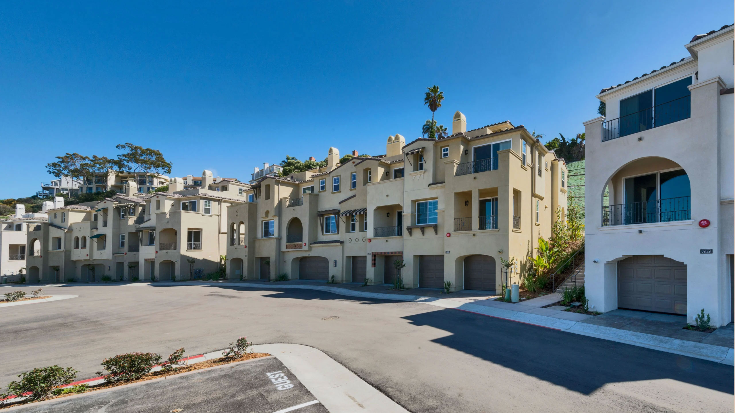 This image shows the exterior of one of the Costa Pointe apartment units